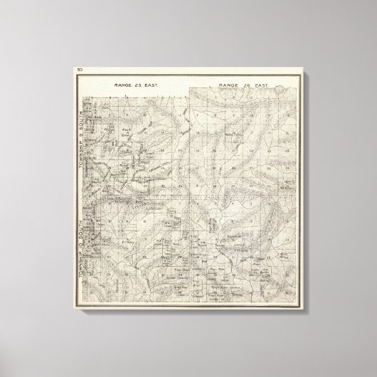 Fresno County, Californië 23 Canvas Afdruk (Voorkant)