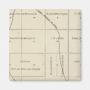 Fresno County, Californië 23 Magneet