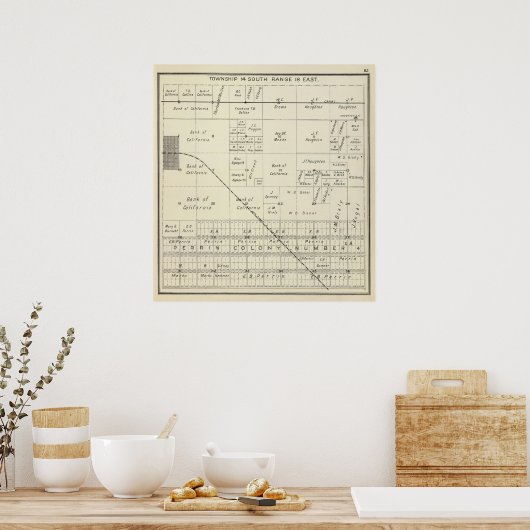 Fresno County Poster (Keuken)