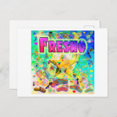 Fresno Epoch Hour Ansichtkaart Briefkaart (Voorkant / Achterkant)