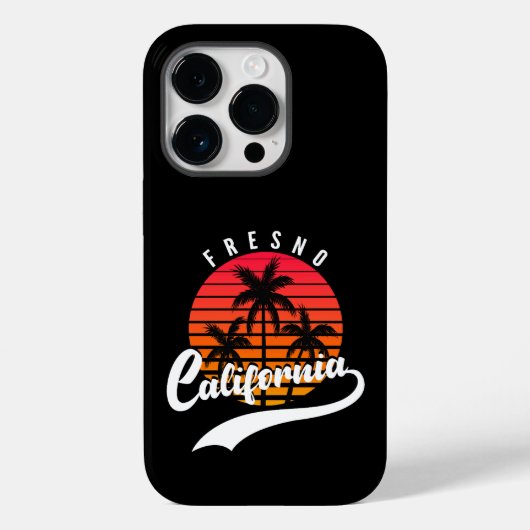 Fresno Retro Coque-Mate iPhone 14 Pro Coque (Verso)