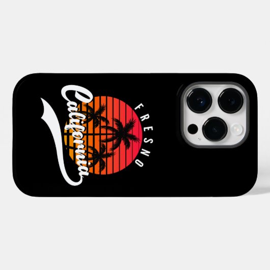 Fresno Retro Coque-Mate iPhone 14 Pro Coque (Verso (horizontal))