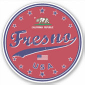 Fresno Sticker (Voorkant)