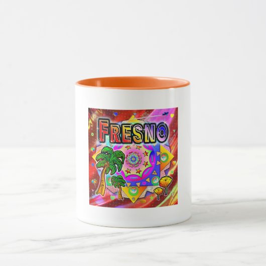 Fresno Tropical Friends Mug (Centre)