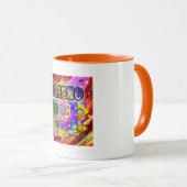 Fresno Tropical Friends Mug (Devant droit)