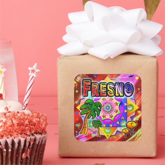Fresno Tropical Friends Sticker (Feest)