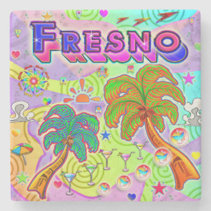 Fresno Vacation Target Onderzetter