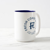 Fresque Coast Motel Coffee Mug (Devant droit)