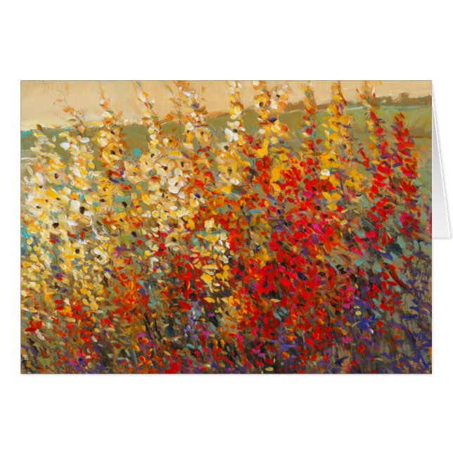 Fresque du jardin lumineux des Fleurs sauvages du  (Devant horizontal)