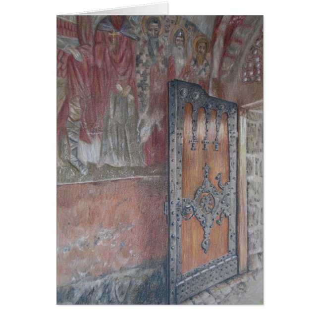 Fresques et porte de Zica (Devant)