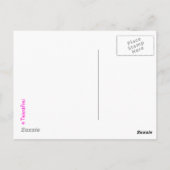 Fresse halten briefkaart (Achterkant)