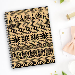 Fret grec, Motif méditerranéen, Brown