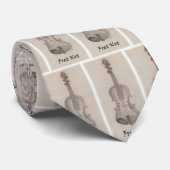 Fret Niet-buigzaam viool Stropdas (Opgerold)