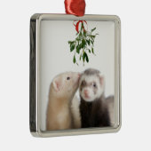 Fret Smooches Metalen Ornament (Rechts)