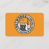 Fret Works - Visitekaartje (Achterkant)