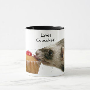 Fretten Liefde Cupcakes Mok
