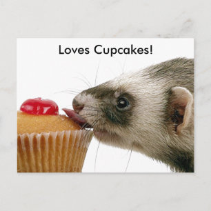 Fretten Love Cupcakes Briefkaart