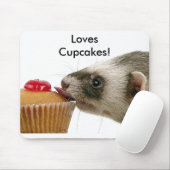 Fretten Love Cupcakes Mousepad Muismat (Met muis)