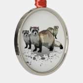 Fretten Metalen Ornament (Rechts)