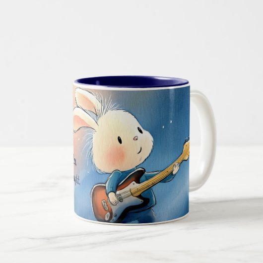 Fretting All Day Two Tone Mug (Devant droit)