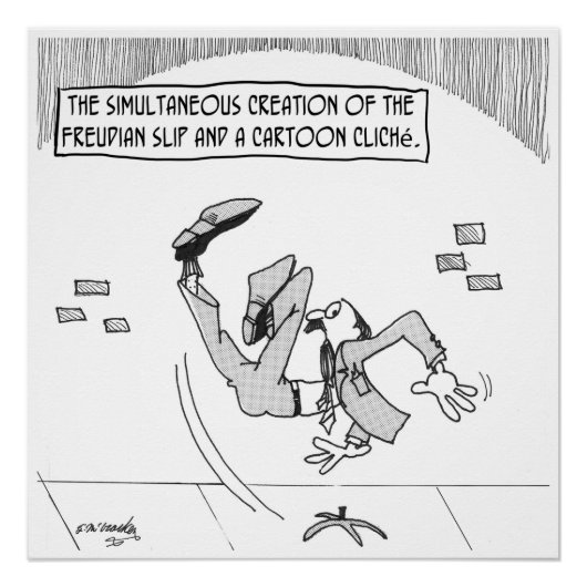 Freud Cartoon 3169 Perfect Poster (Voorkant)