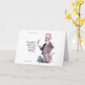 Freud & Citaat over Katten Kaart (Gele Bloem)