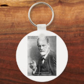 Freud Crazy Lovers Love Quote Gifts Kaarten etc Sleutelhanger (Voorkant)