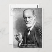 Freud Crazy Lovers Lovers Citer Cartes Cadeaux Etc (Devant / Derrière)