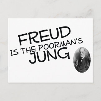 Freud is de poorman's jung briefkaart
