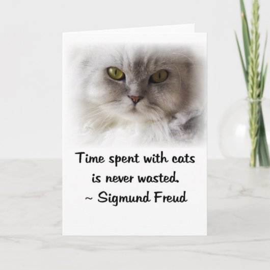 Freud Kat Kaart (Voorkant)