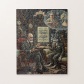 Freud Man-Wolf Puzzle Legpuzzel (Verticaal)