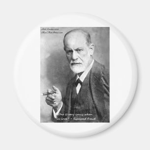 Freud Verliefden Liefdes Citaat Cadeau Kaarten Enz Magneet