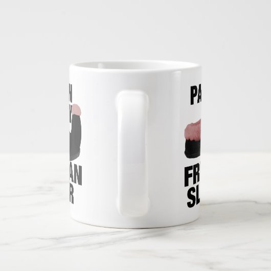 Freudian Slipper aangepaste mok (Achterkant)