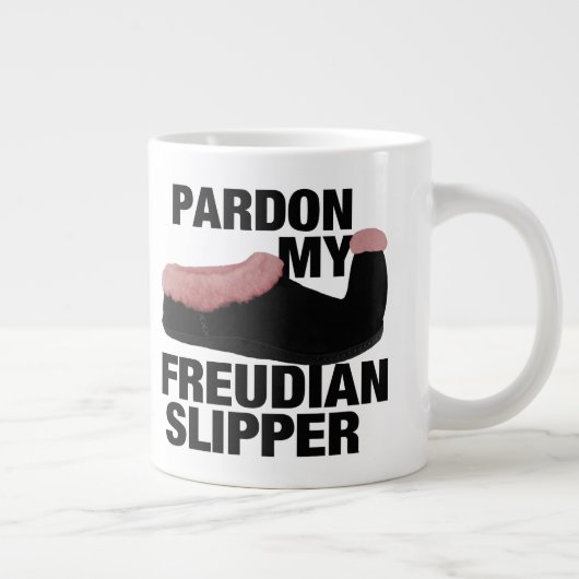 Freudian Slipper aangepaste mok (Rechts)