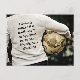Freunde in der Ferne Briefkaart