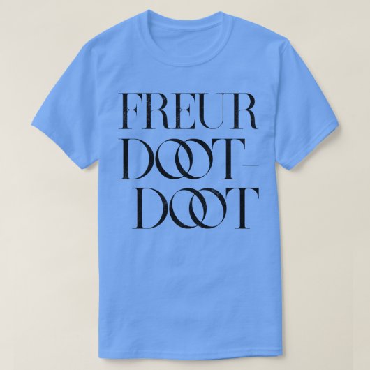 Freur Doot T-shirt (Design voorkant)