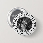 Freya Shield Ronde Button 5,7 Cm (Voorkant /achterkant)