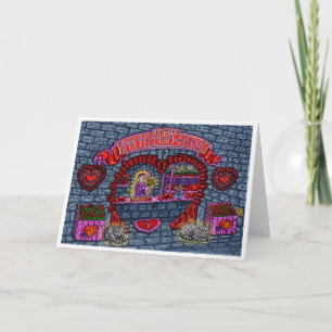 Freya's Valentijnswinkel- Wenskaart Kaart