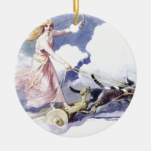 Freyja Keramisch Ornament (Voorkant)