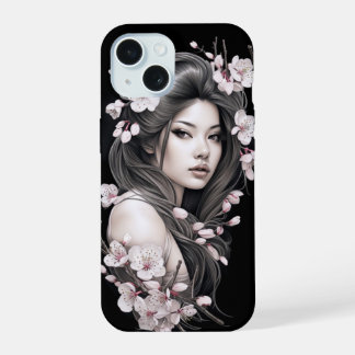 Freyja Sakura Kersenbloesem Hoesje iPhone 15 Hoesje