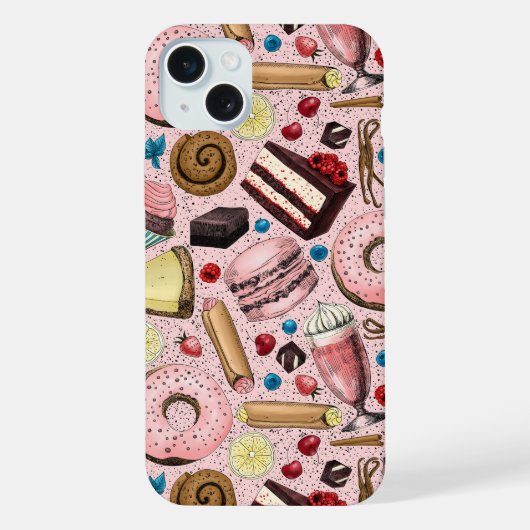 Friandises sur fond rose (Verso)
