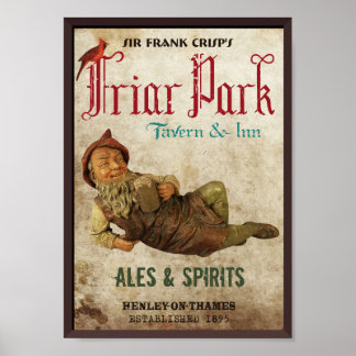 Friar Park Tavern en Inn Poster
