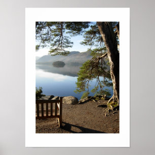 Friar's Crag, Derwentwater, het Lake District Poster