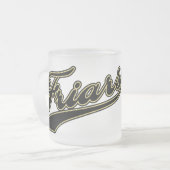 Friars Script Matglas Koffiemok (Voorkant links)