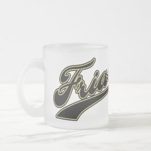 Friars Script Matglas Koffiemok