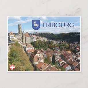 Fribourg - Carte postale Suisse