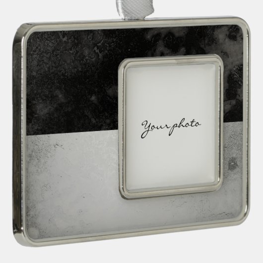 Fribourg Verzilverd Kader Ornament (Rechts)