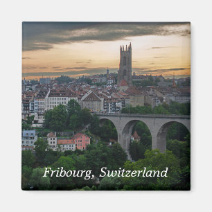 Fribourg Zwitserland Fotomagneet Magneet