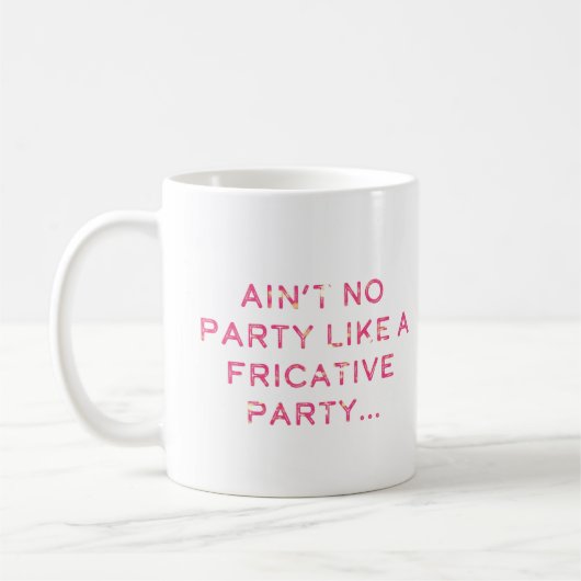 Fricative Party Stop niet met Mok (Links)