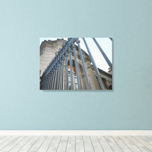 Frick Musuem Canvas Afdruk (Insitu (Houten vloer))